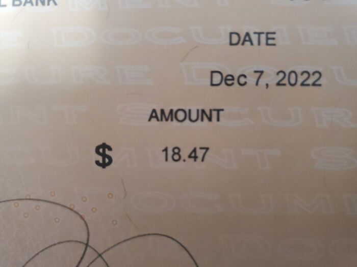 Christmas Bonus (Worked Here A Total Of 9 Years)