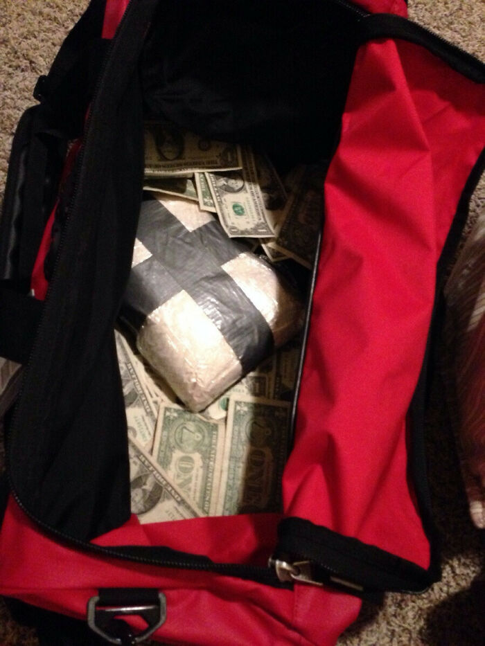 Our Son Wants A Duffel Bag For Christmas. We Decided To Give Him Cash And Chocolate Chip Cookie Ingredients As Well