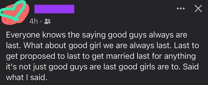 “Said What I Said.” Like It’s A Hot Take