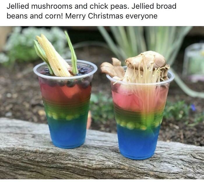 One Of My Friends Relatives Decided To Go Full Out Jelly For Christmas