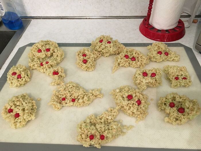 Two Grown Adults Underestimate The Difficulty Of A Task Designed For Children And Wind Up Raising A Swarm Of Holiday Gremlins. Merry Christmas, Ya Filthy Animals