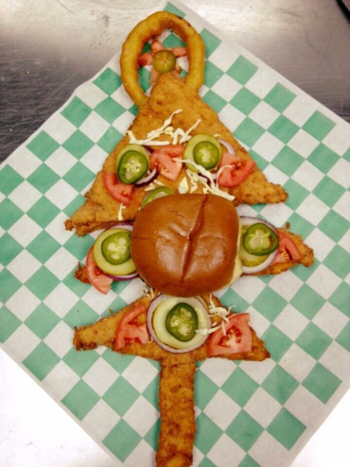 Chicken Tenderloin Tree, Happy Holidays!