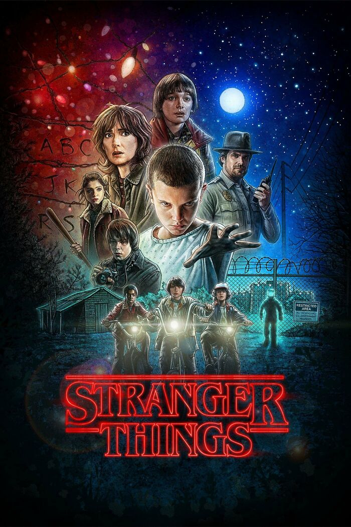Poster for Stranger Things TV show
