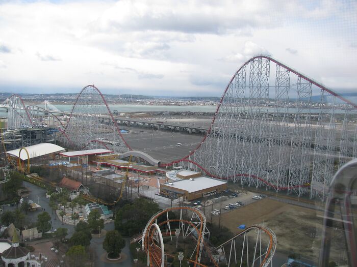 Steel Dragon 2000 at Nagashima Spaland, Japan