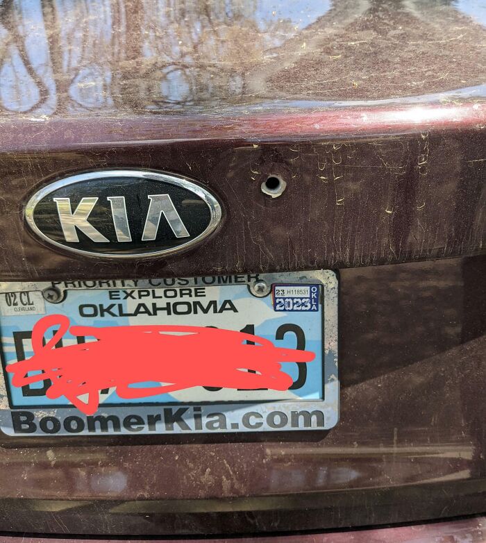 Someone Shot My Car On The Highway