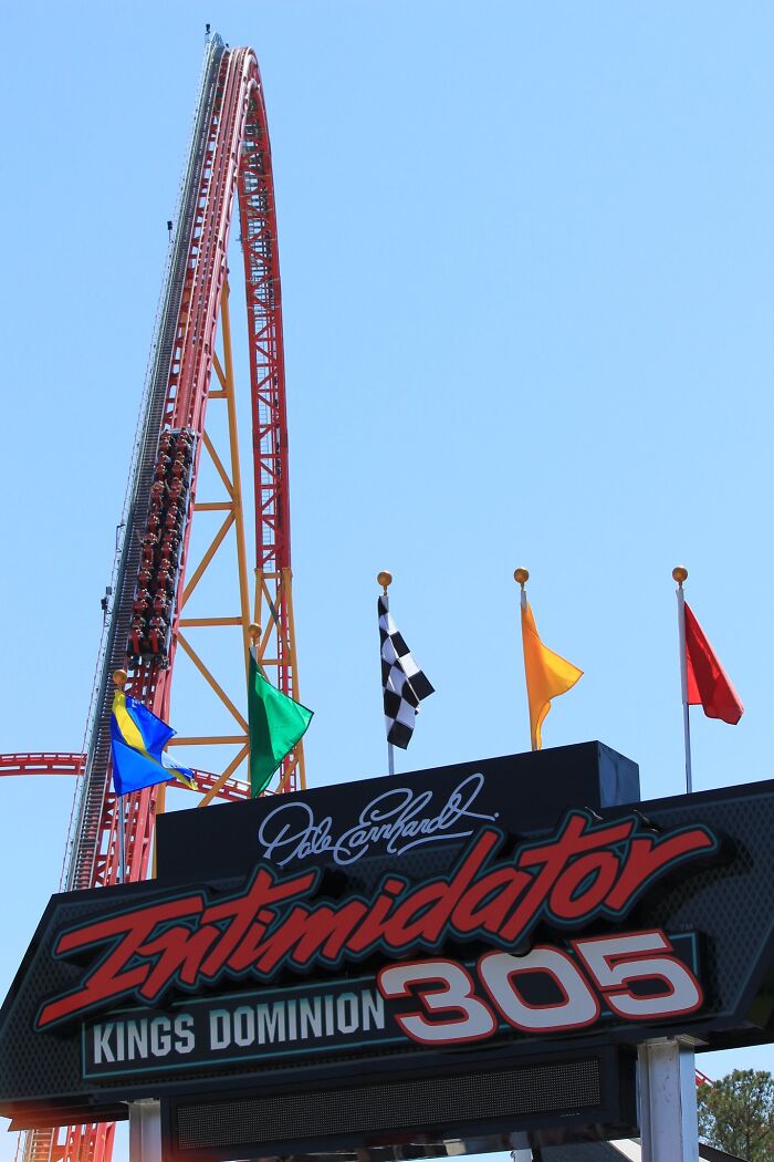 Intimidator 305 Ride At Kings Dominion, United States