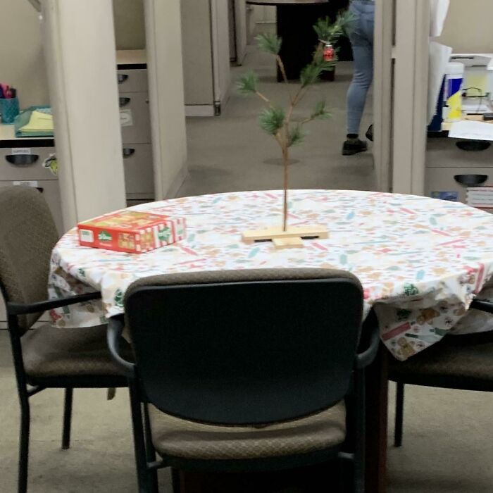 The Saddest Christmas Tree At Work…