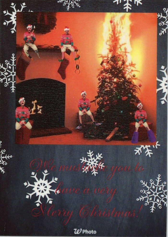 My First Christmas Card After 5 Min Of Youtube And 6 Hours Of Mistakes