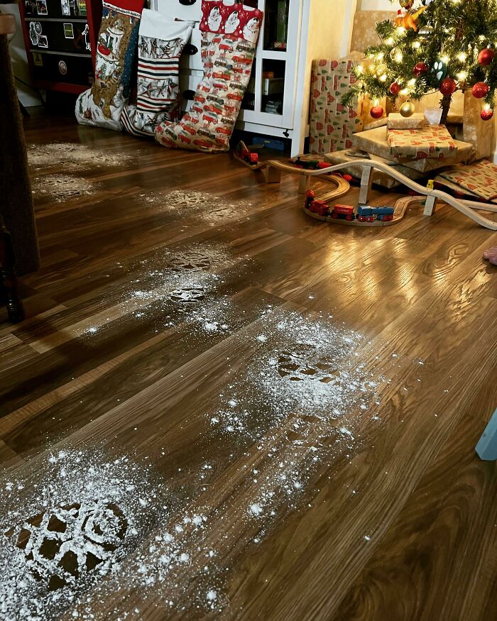 Santa Stopped By. Merry Christmas