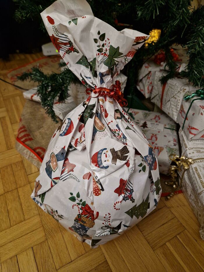 My Kid's Been Wishing For A Basketball For Christmas Every Day For Months. When He Discovered This Present Today, He Exclaimed: "I Know What It Is! It's A Chocolate Ball!"