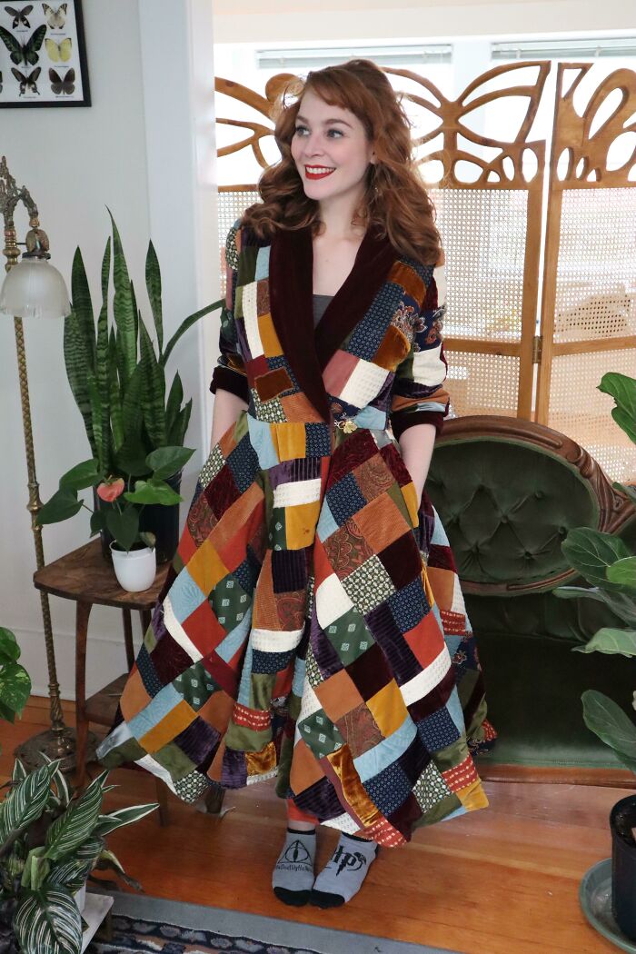 Hice la bata que usa Bilbo en El hobbit: un viaje inesperado