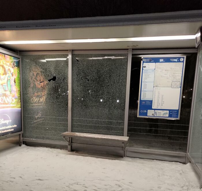 Everytime They Repair It Some Jerk Do This