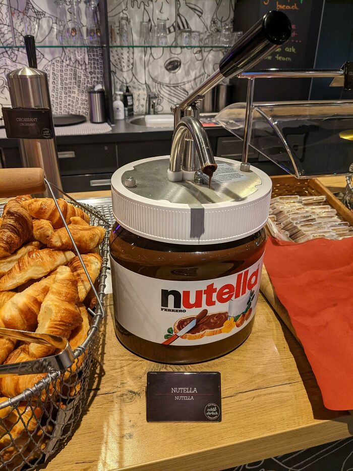My Hotel Has A Nutella Dispenser