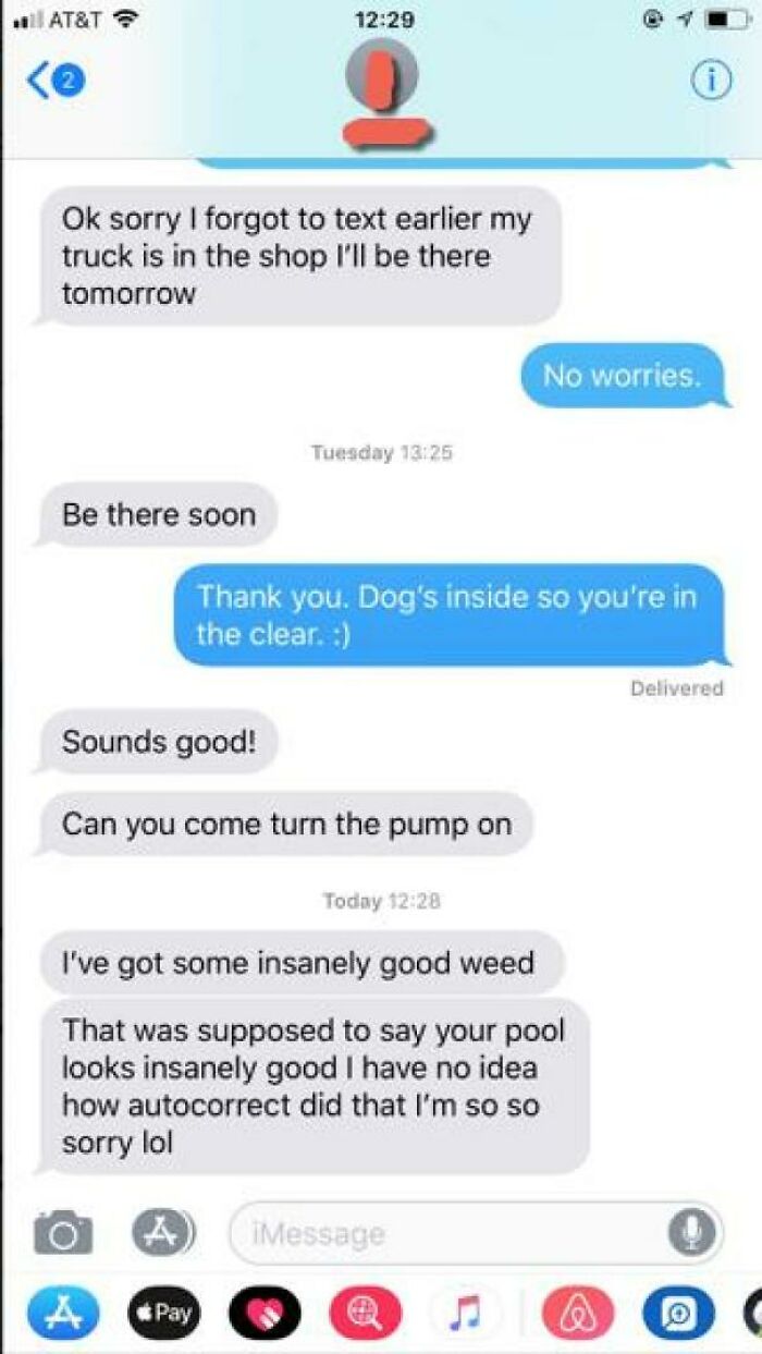 My Wife Just Got This From Our Pool Guy (College Kid)