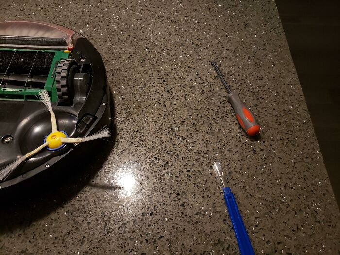 Find The Roomba Screw