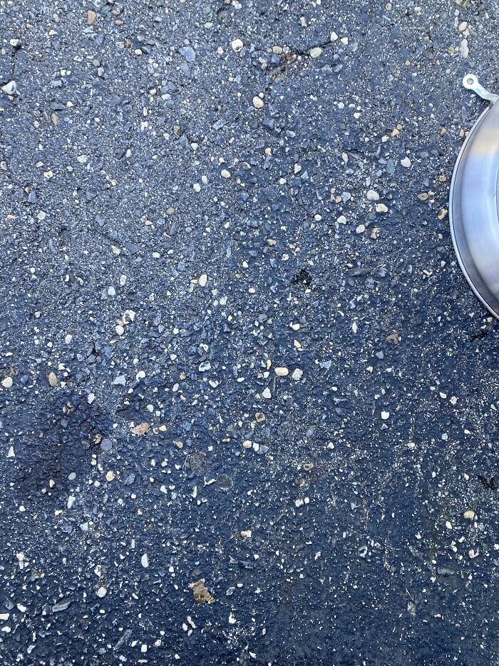 Accidentally Dropped A Bolt On The Driveway While Assembling A Space Heater, And It Took Me Around 5 Minutes To Find Where It Was