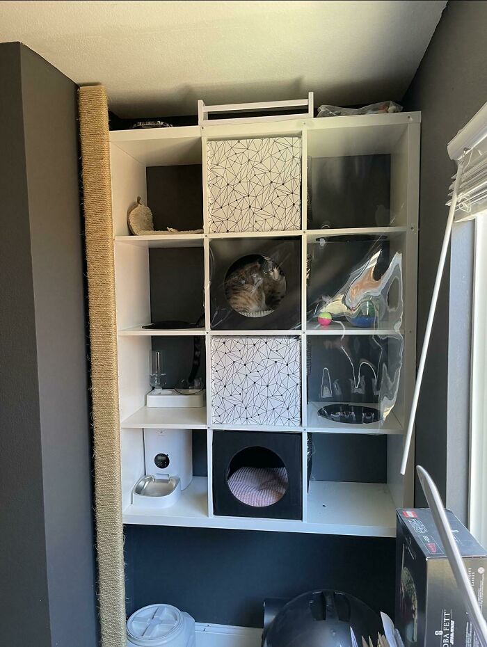 Kallax Hanging Cat Apartment