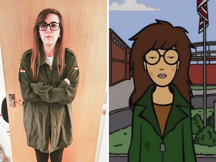 Daria and similar looking girl 