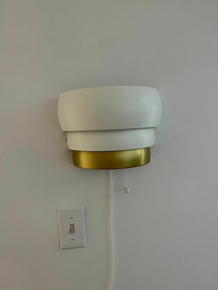 Lighting Hack: Adding Some Midcentury Vibes To IKEA Grönplym Plug-In Wall Sconces