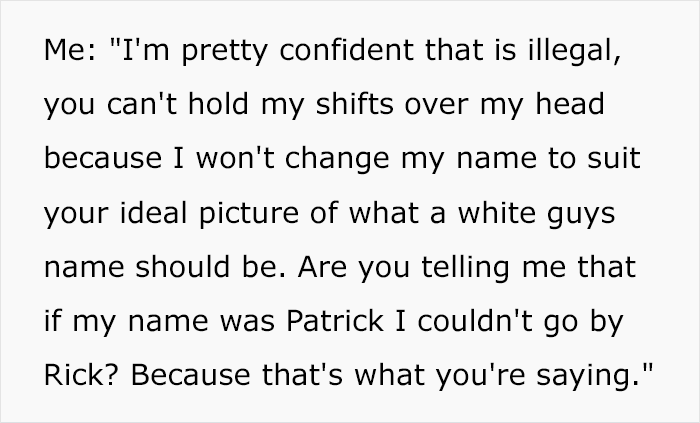 Boss Thinks Employee&rsquo;s Name Tag Isn&rsquo;t His Real Name, Tries To Punish Him For It