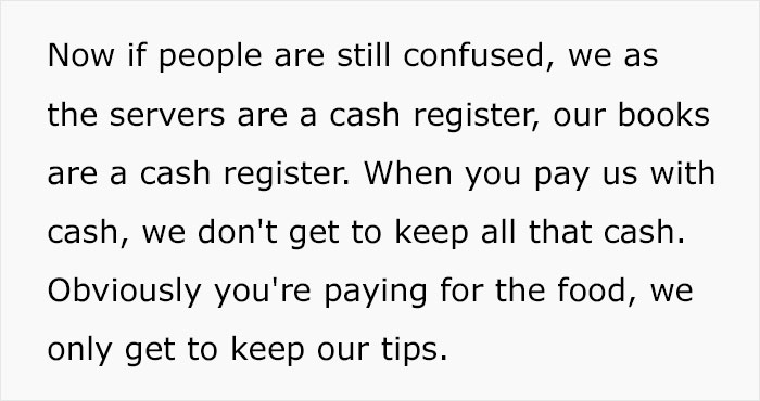 "I Can't Believe Any Of This Is Even Legal": Server Explains Why Tip Sharing Is The Worst "I Can't Believe Any Of This Is Even Legal": Server Explains Why Tip Sharing Is The Worst