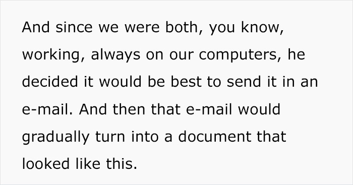 Woman Shows An Insane Excel Spreadsheet Her Ex Used To Keep Track Of Everything She Owed Him, And People Don't Hold Back Their Opinions