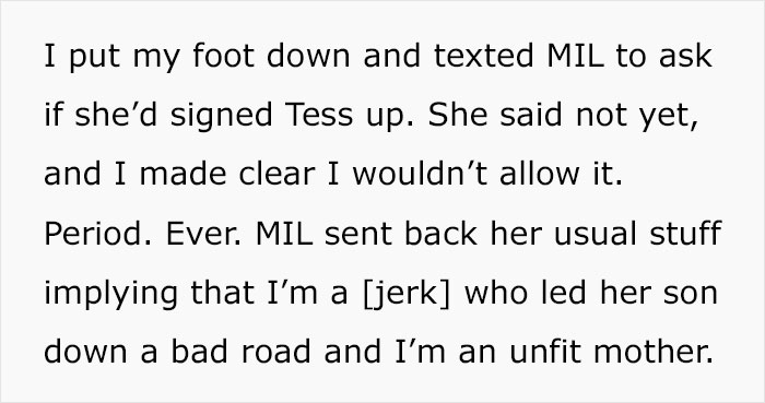 Woman Prohibits MIL From Taking Her 9 Y.O. Daughter To Church &ldquo;Purity Ball,&rdquo; Gets Called A Jerk