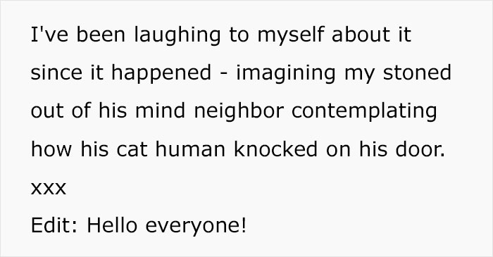 &ldquo;Kevin?&rdquo;: Woman Can Hear Her Neighbor Talk To Her Cat, Ends Up &ldquo;Trolling&rdquo; Him When He&rsquo;s Desperately Looking For It