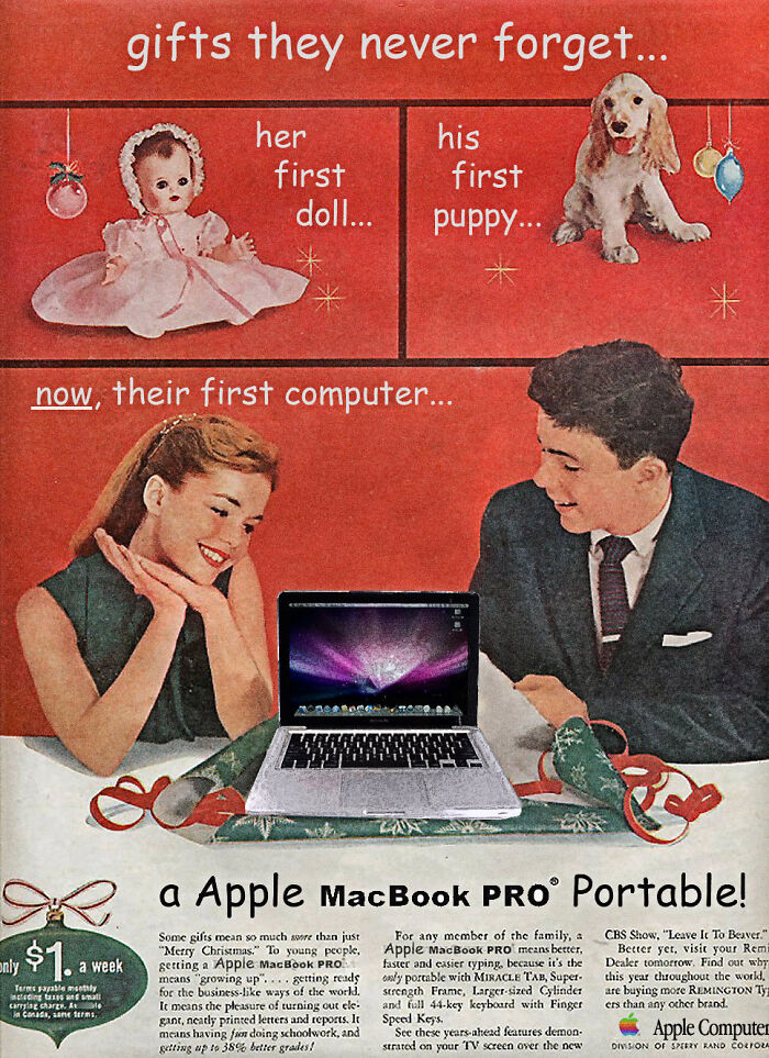 What Would It Be Like If Old Commercials Sold Modern-Day Products?