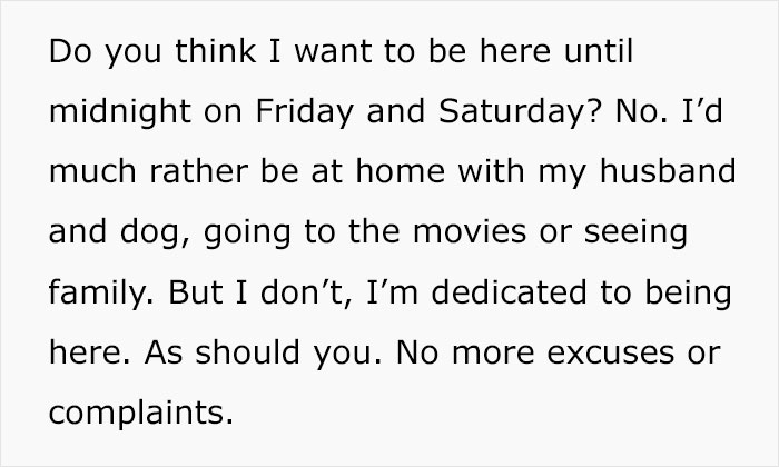 Boss Does Not Think Through Her Ridiculous Tirade About People Taking Too Much Time Off, Loses Her Job