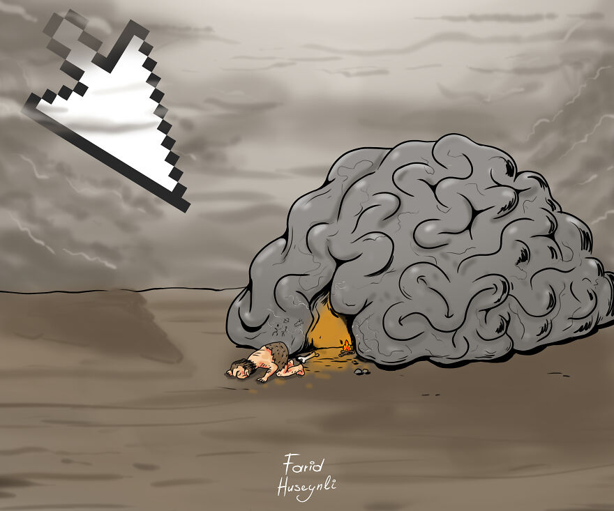 I Have Illustrated Human Brains In A Creative Way