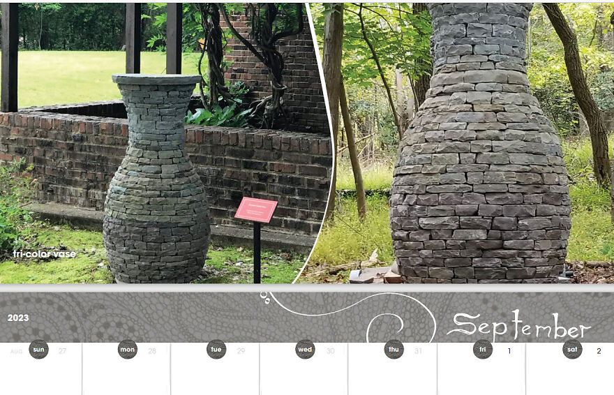 After 16 Years Being Self Employed Doing Stone Art, I Created A Calendar