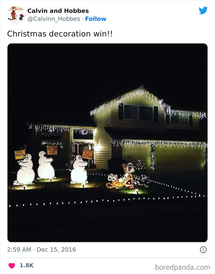 Merry Christmas From Calvin And Hobbes