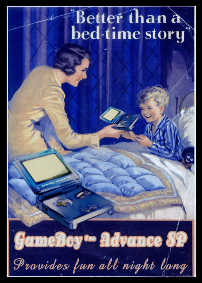 What Would It Be Like If Old Commercials Sold Modern-Day Products?