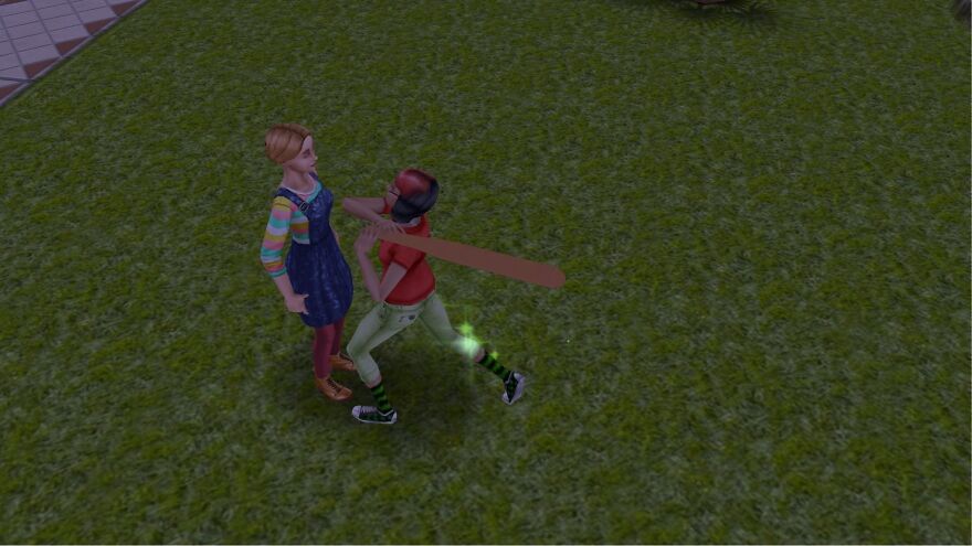 I Often Take Screenshots Of Funny Moments In Sims.