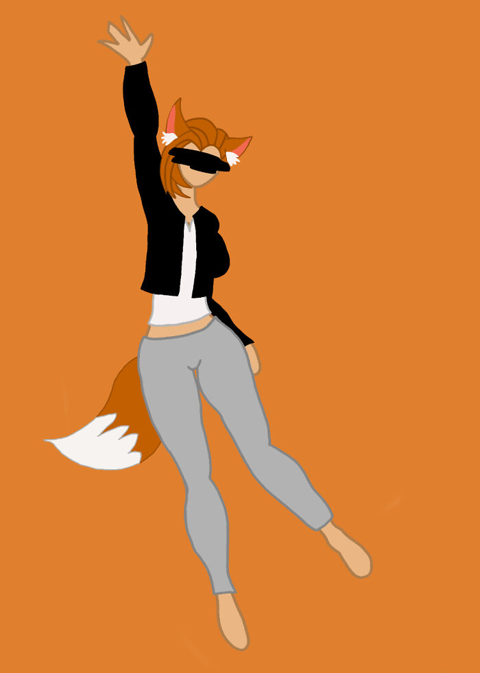 Made On Pro-Create..does It Still Count? (Blacked Out The Face Cuz I Can't Draw Facial Features.)