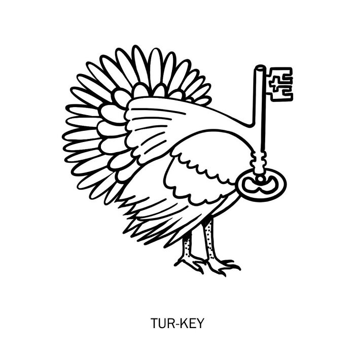 Artist Illustrated Literal Meanings Of Words And Word Combinations (New Pics)