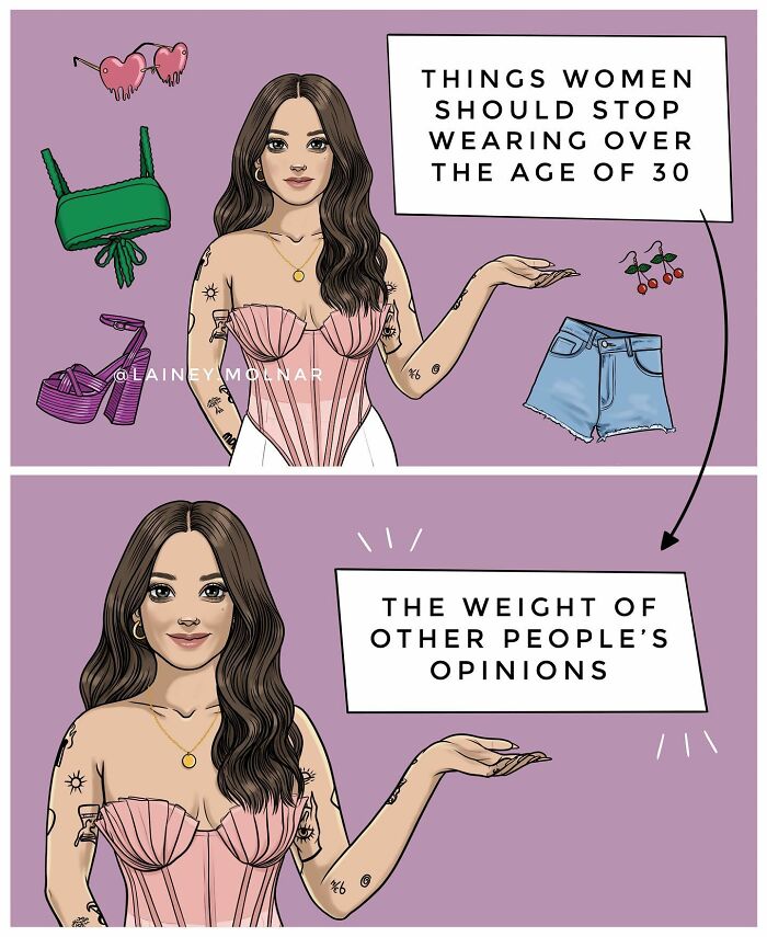 Artist Illustrates The Pressures She And Other Women Face From Society In 25 New Honest Comics ( New Comics)