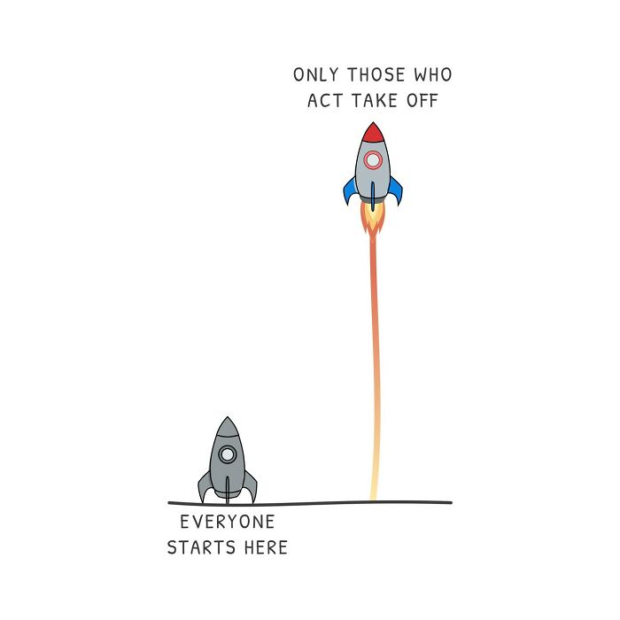 Artist Creates Comics With Positive Messages To Improve Your Day