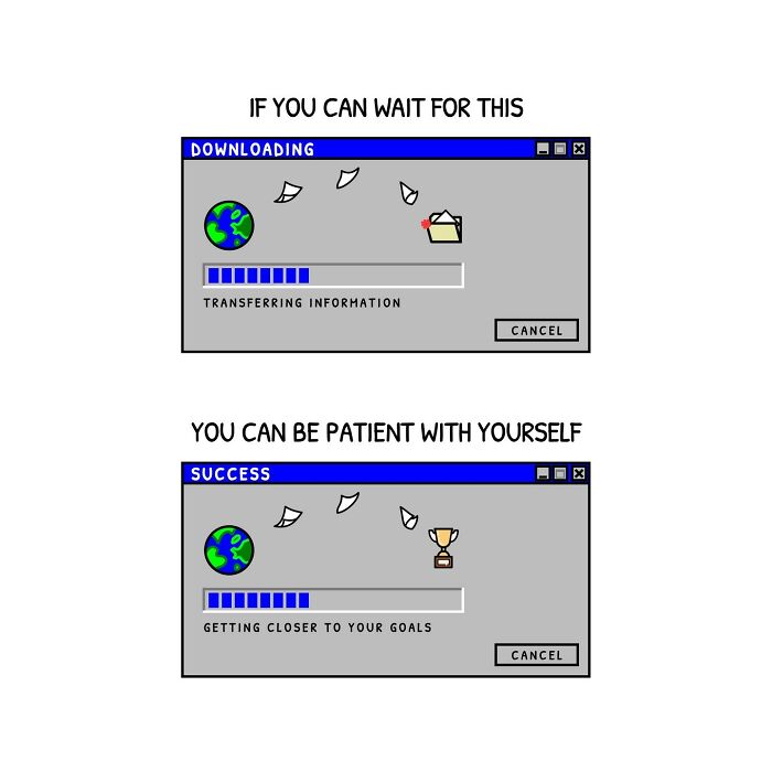 Artist Creates Comics With Positive Messages To Improve Your Day