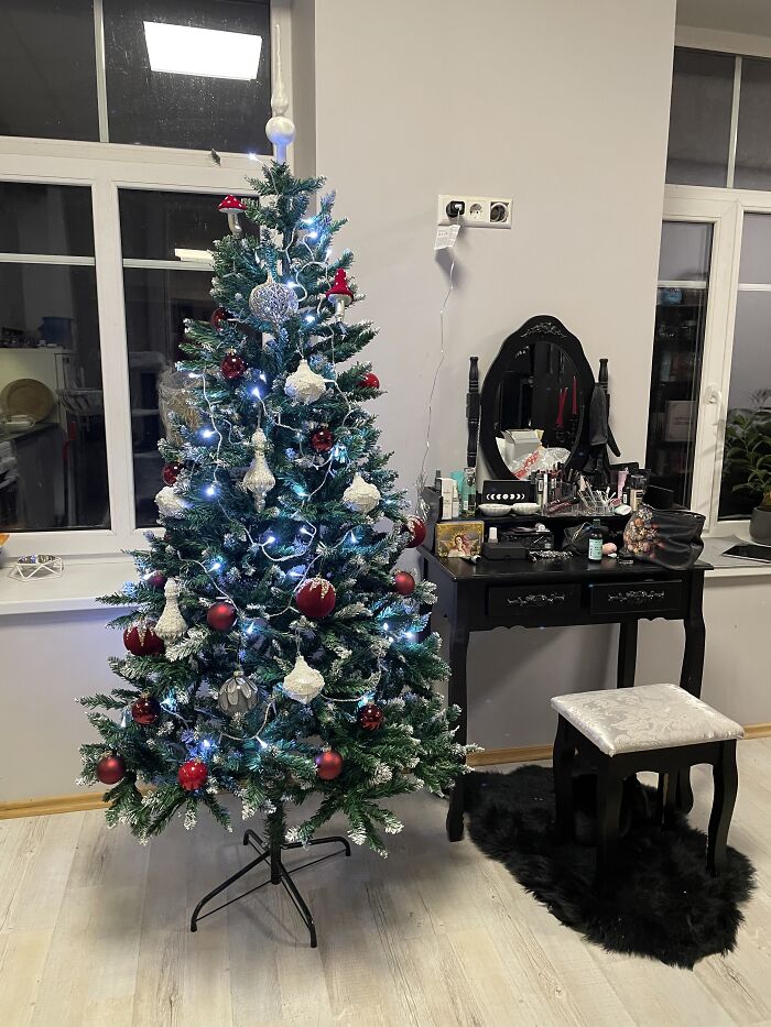 Really Hoping This Beautiful Tree Survives Cat’s And Bunny’s Attacks