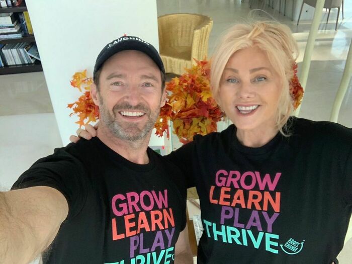 Hugh Jackman And Deborra-Lee Furness