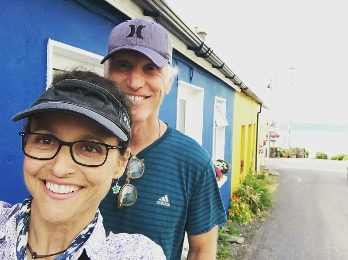 Julia Louis-Dreyfus And Brad Hall