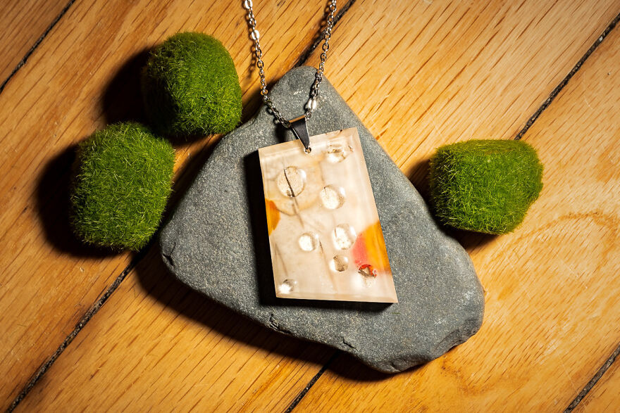 Birch Bark And Rose Petals