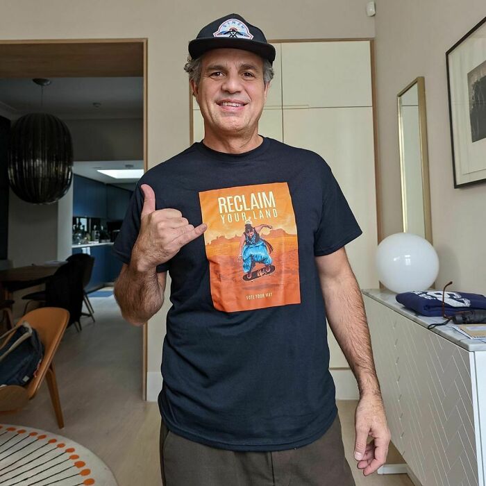 Mark Ruffalo - Unicyclist