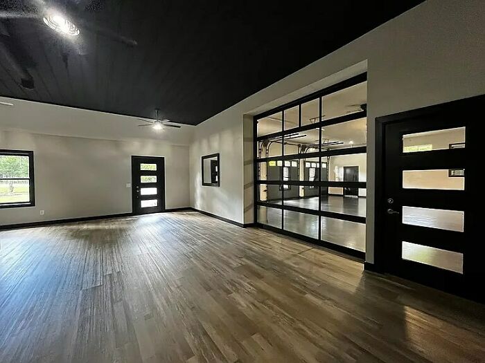 Just A Garage Door In The Middle Of A House For Your Viewing Pleasure…. I Just