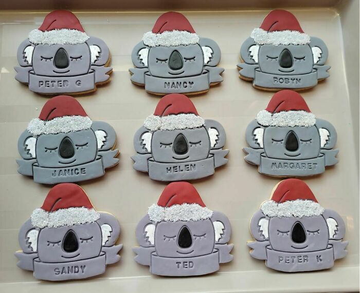 Christmas Koala Cookies