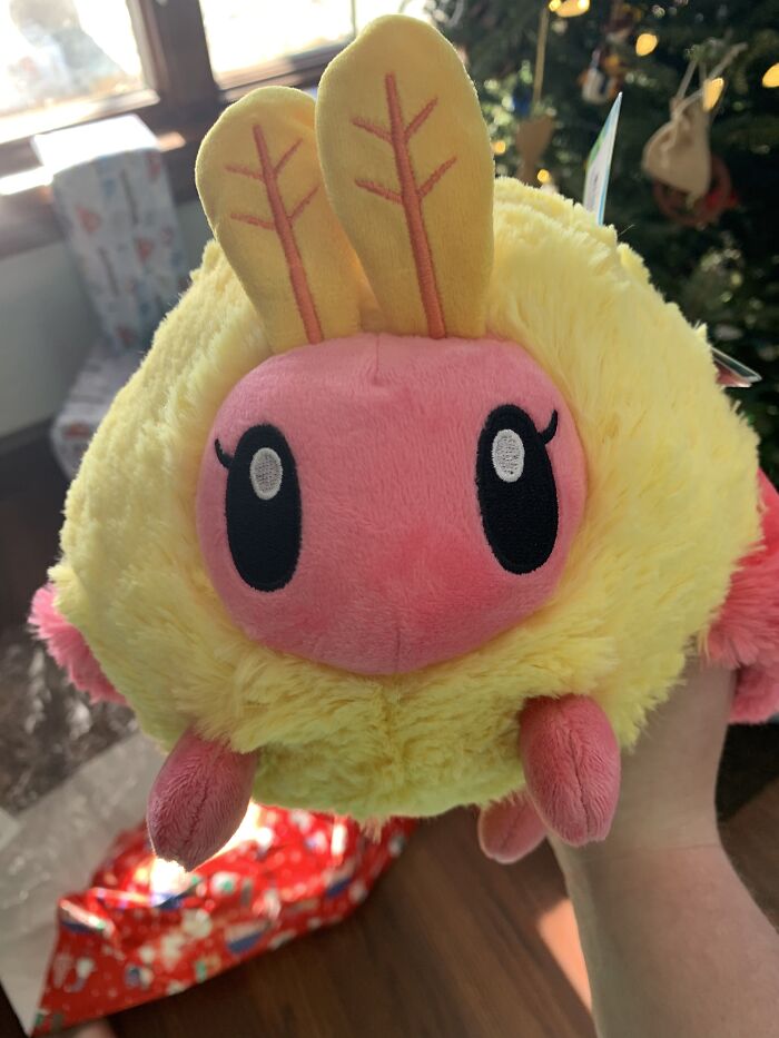 A Rosy Maple Moth Squishy!