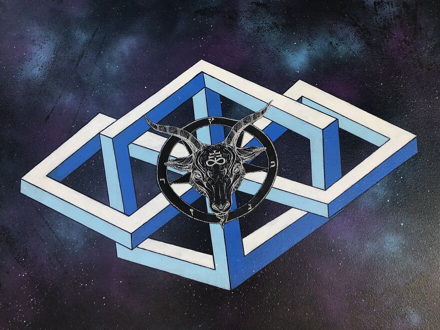 I Upcycle Canvases, Cut Up Magazines, And Use Paints To Make My Art (20 Pics)