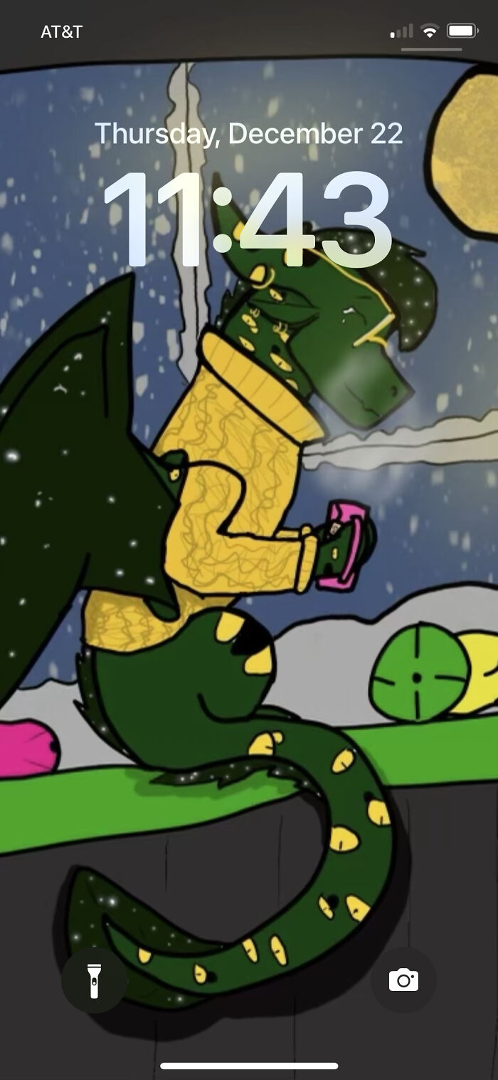 A Drawing I Did For Winter. I’m Pretty Proud Of It